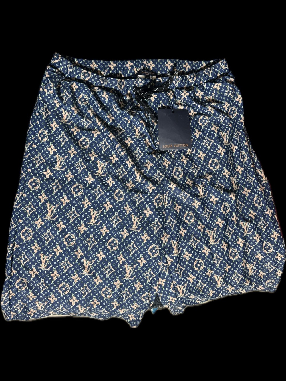Louis Vuitton Men’s Blue Monogram Athletic Swim Shorts